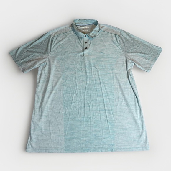Tommy Bahama Other - Tommy Bahama IslandZone Palm Coast Polo Shirt Men's 3XLT Green Golf Performance